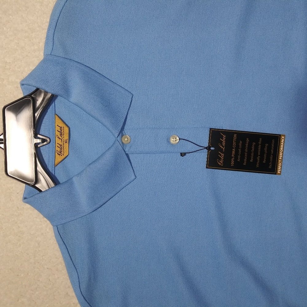 Gold Label polo style short sleeve shirt XL